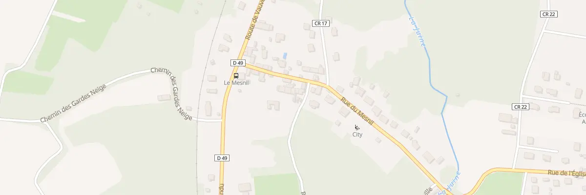 Plan du 6 Rue de la Poste à Ormoy-la-Rivière