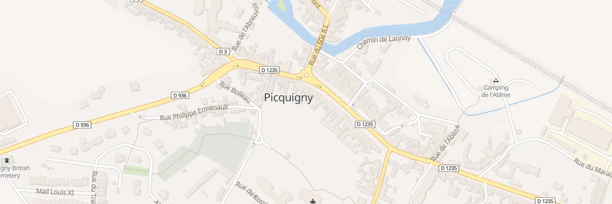 Plan du 138 Pl du Général de Gaulle à Picquigny