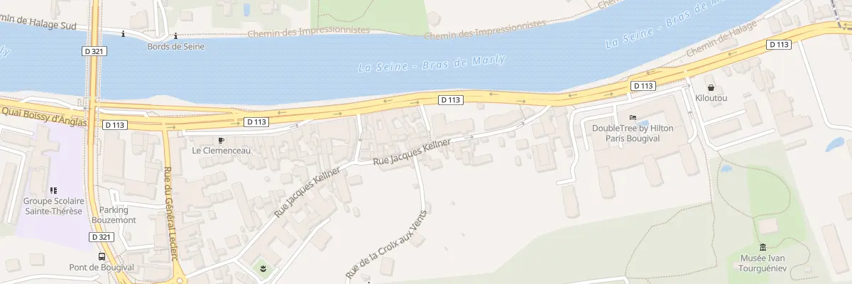 Plan du 53 Rue Jacques Kellner à Bougival