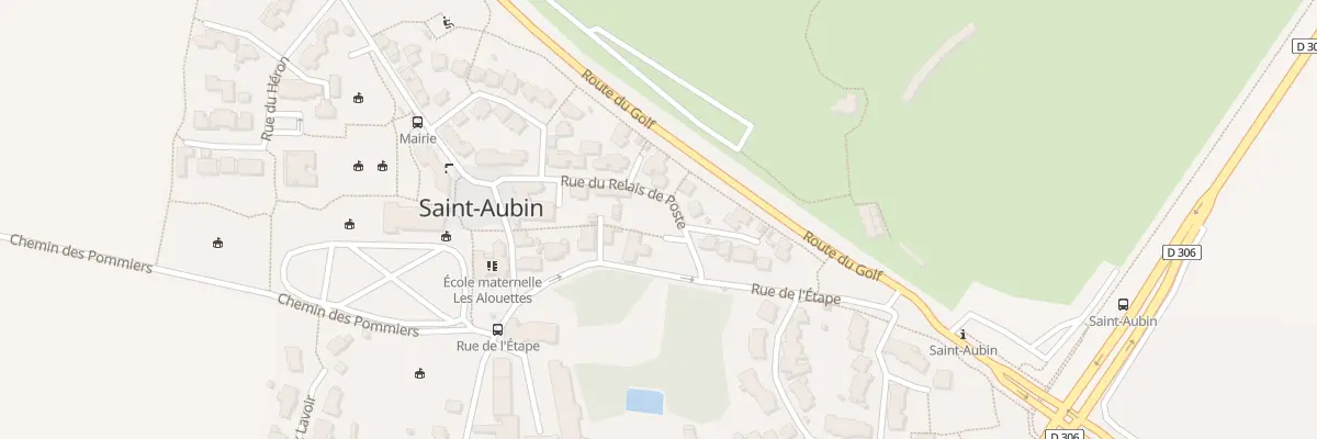 Plan du 8 Rue du Relais de Poste à Saint-Aubin