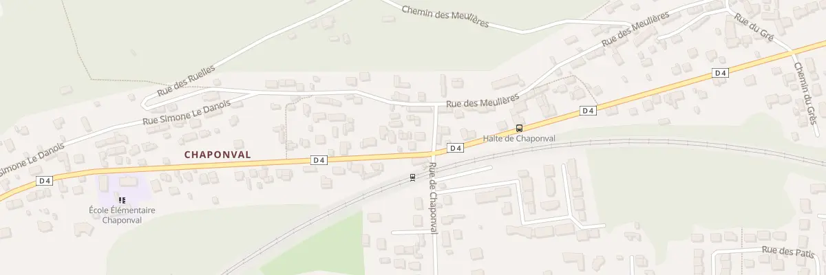 Plan du 2B Rue de Pontoise à Auvers-sur-Oise
