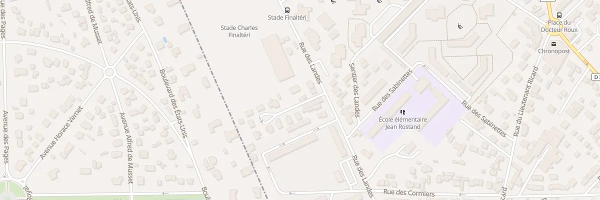 Plan du 181 Rue des Landes à Chatou
