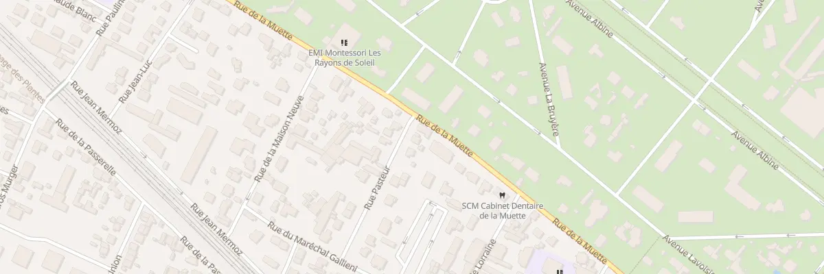 Plan du 14 Rue Pasteur à Maisons-Laffitte
