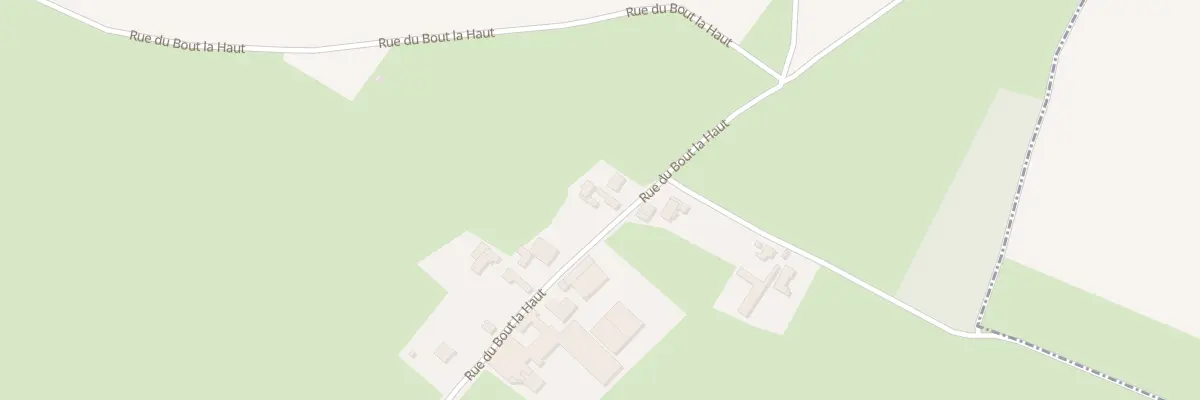Plan du 10 Rue du Bout la Haut à Audincthun