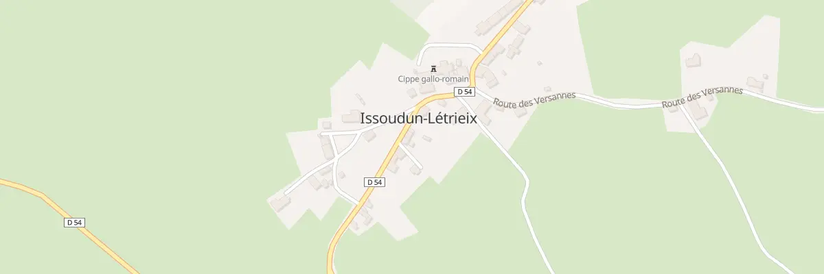 Plan du 5 Rte de l’Ancienne Forge à Issoudun-Létrieix