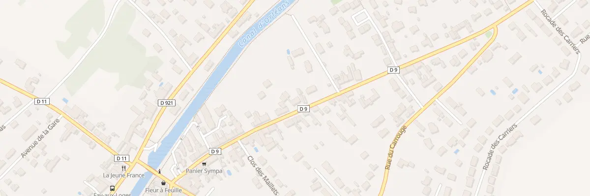 Plan du 33 Rue des Maillets à Fay-aux-Loges
