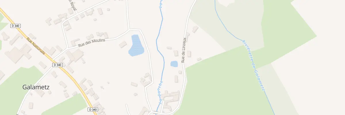 Plan du 15 Rue de Linzeux à Galametz
