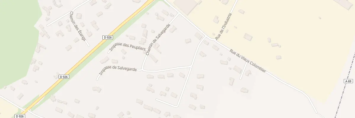 Plan du 11 Che de Salvegarde à Cambounet-sur-le-Sor