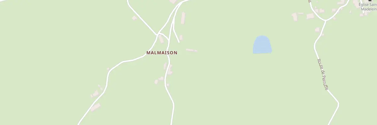 Plan du 6025 Malmaison à Cros-de-Montvert