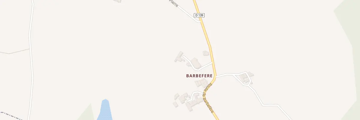 Plan du 5228 Barbefere à Trévien