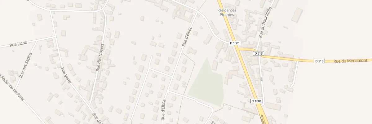 Plan du 25 Rue d’Elbée à Warluis