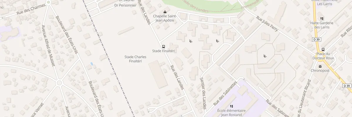 Plan du 184 Rue des Landes à Chatou