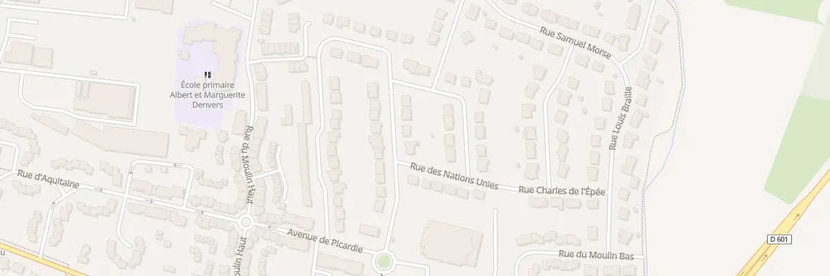 Plan du 116 Rue des Anc Combattants d’Afn à Gravelines