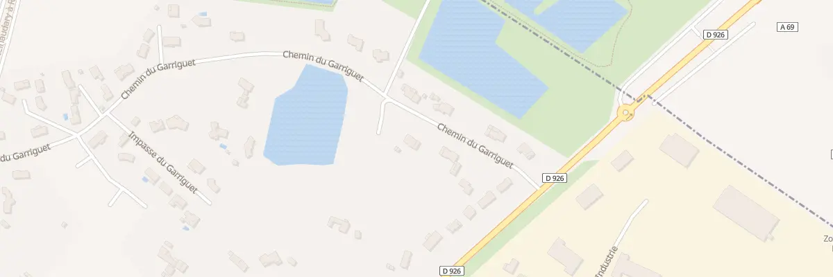 Plan du 110 Che du Garriguet à Cambounet-sur-le-Sor