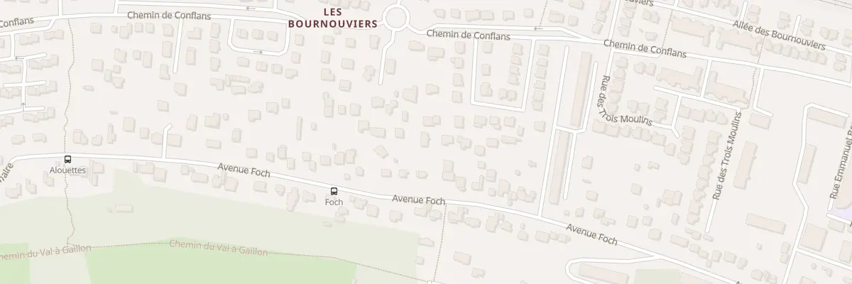 Plan du 60Q Av Foch à Herblay-sur-Seine