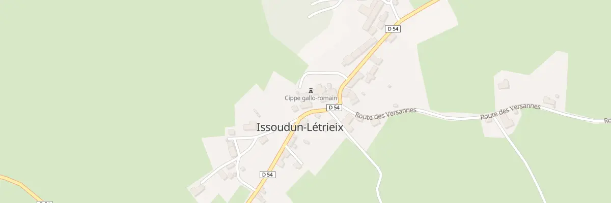 Plan du 5 Pl du Cippe Gallo-Romain à Issoudun-Létrieix