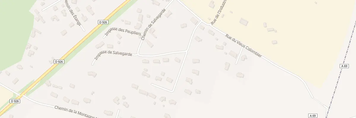 Plan du 1 Che des Camparines à Cambounet-sur-le-Sor