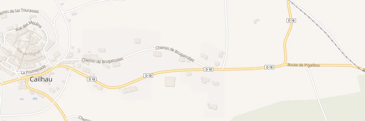 Plan du 122 Al Col à Cailhau