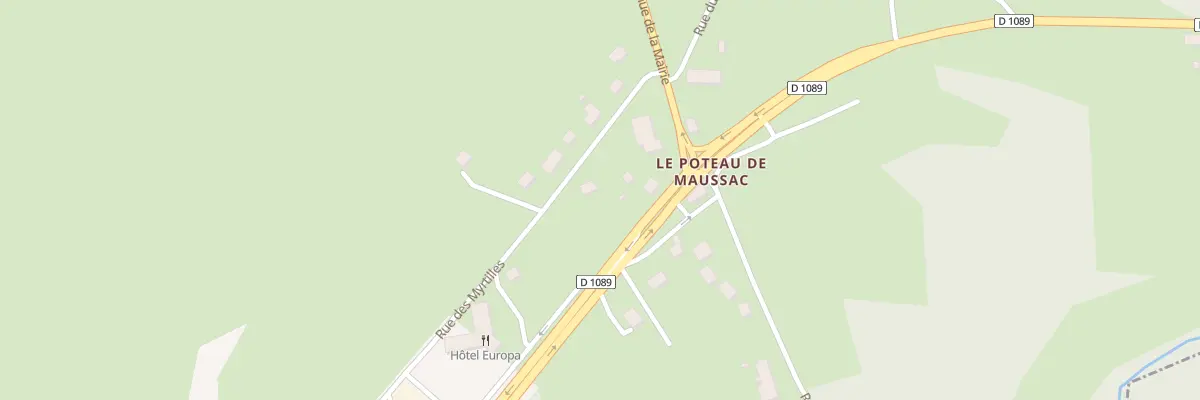 Plan du 7 Rue des Myrtilles à Maussac