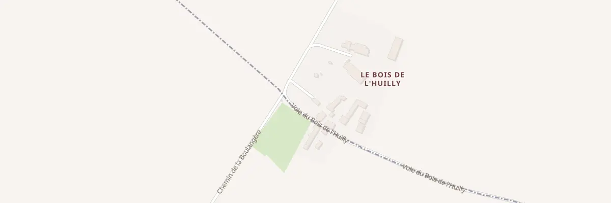 Plan du 5 Le Bois de l’Huilly à Santeau