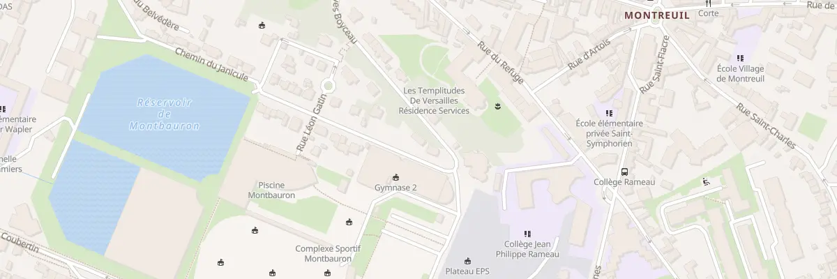 Plan du 6T Rue Jacques Boyceau à Versailles