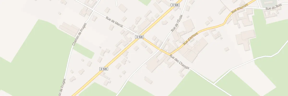 Plan du 1 Rue d’Amont à Avroult
