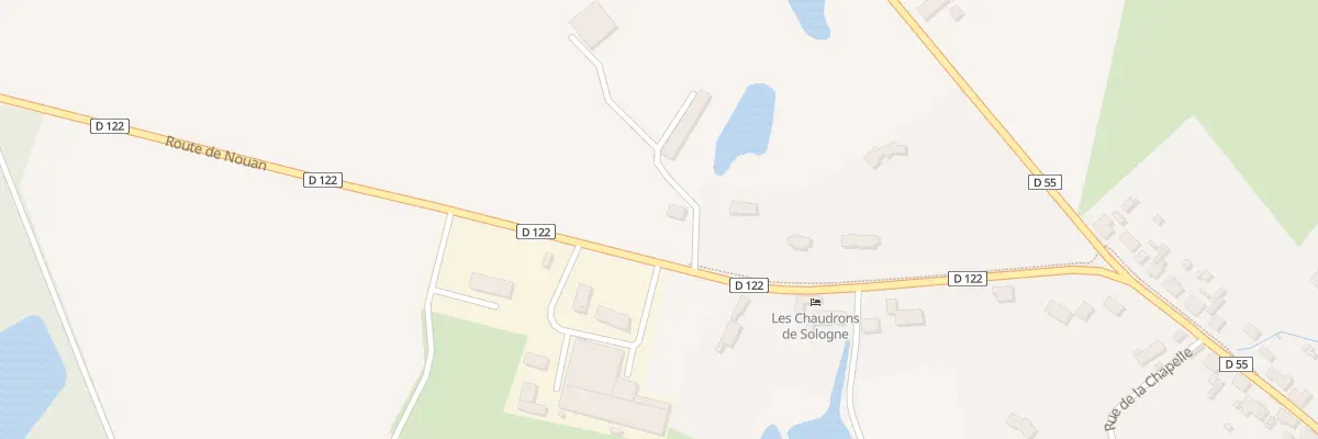 Plan du 86 Rue de Nouan à Pierrefitte-sur-Sauldre