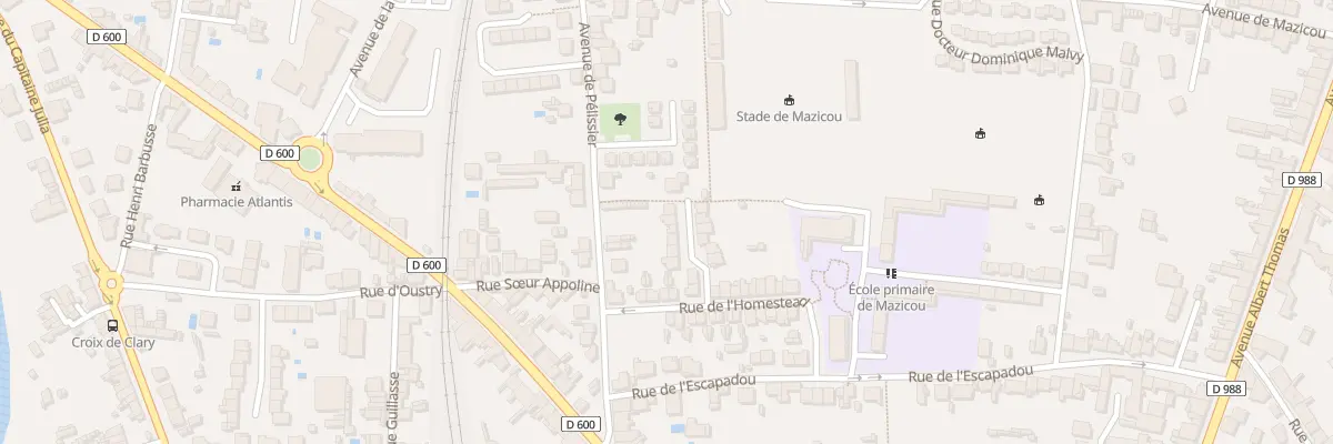 Plan du 11 Rue François Fabié à Albi