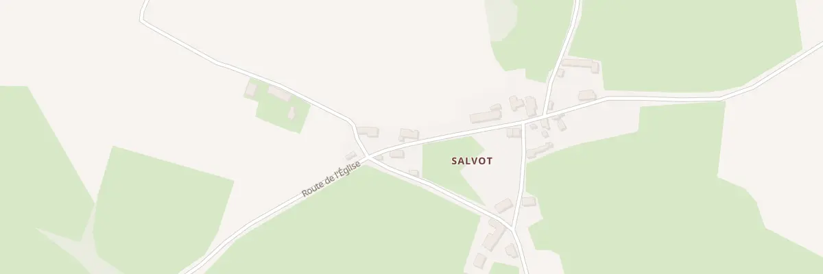 Plan du 6 Rte de l’Eglise - Salvot à Bussière-Saint-Georges