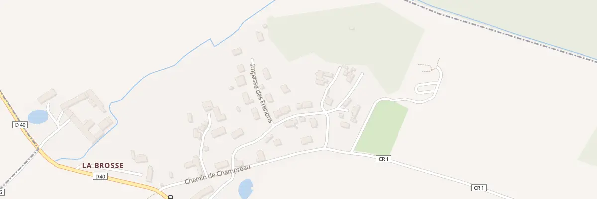 Plan du 11 Che de la Vallee à Janvry