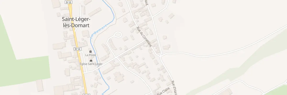 Plan du 14 Rue Gosselin à Saint-Léger-lès-Domart