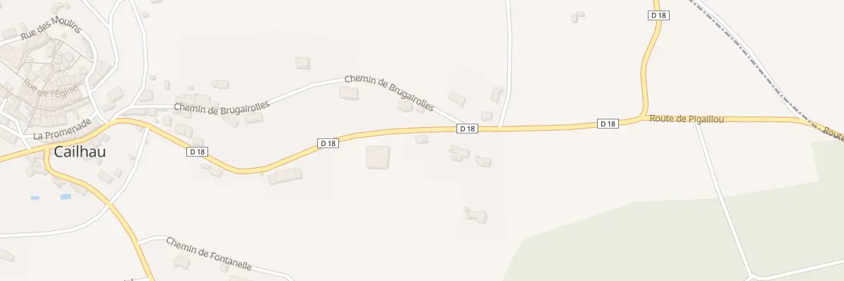 Plan du 62 Al Col à Cailhau