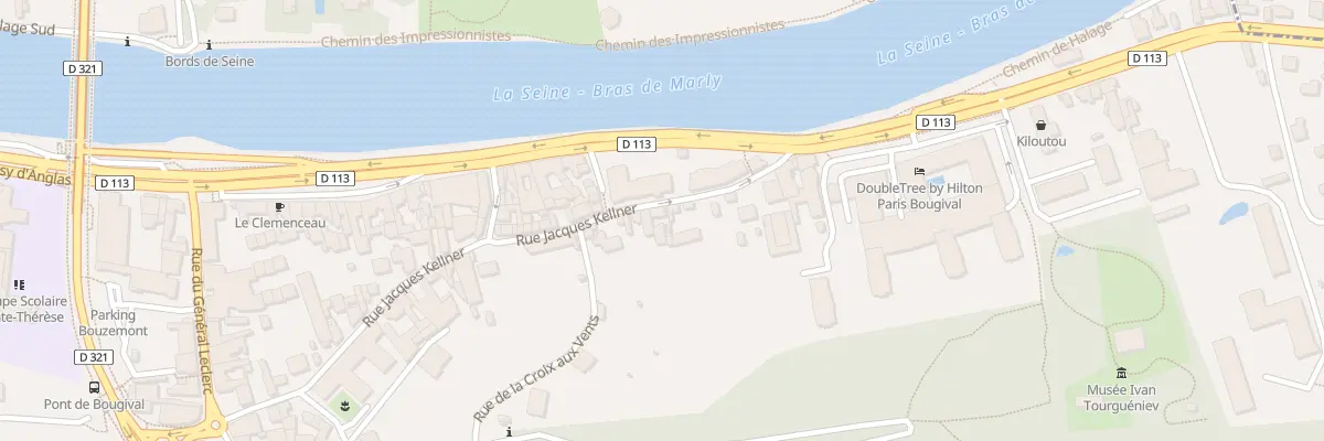 Plan du 46 Rue Jacques Kellner à Bougival