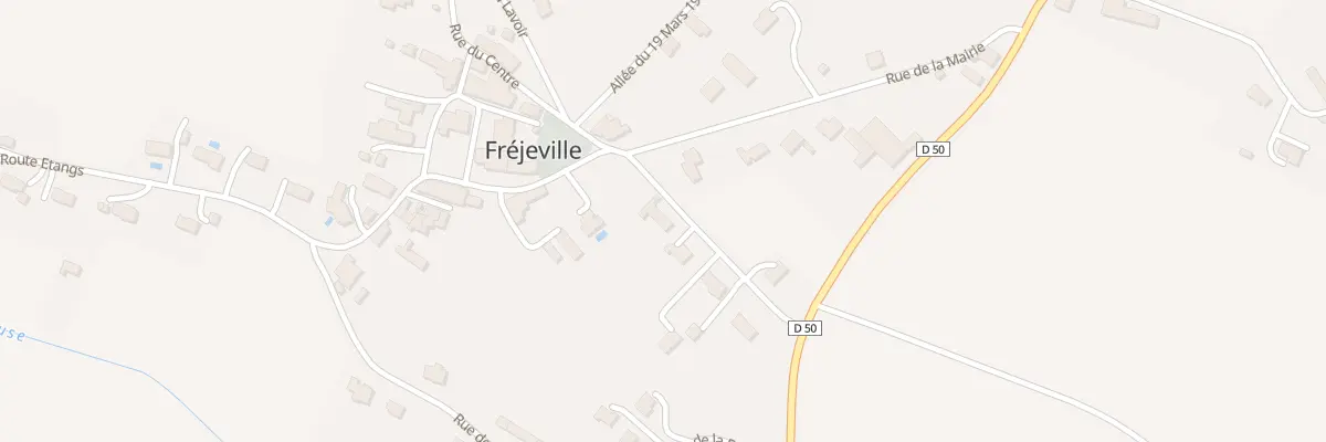 Plan du 4 La Fourezie à Fréjeville