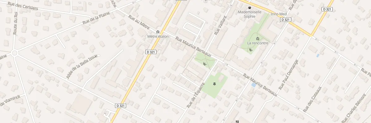 Plan du 2 Che Benigne May à Croissy-sur-Seine