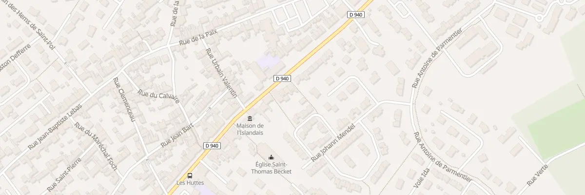 Plan du 94 Av Léon Jouhaux à Gravelines