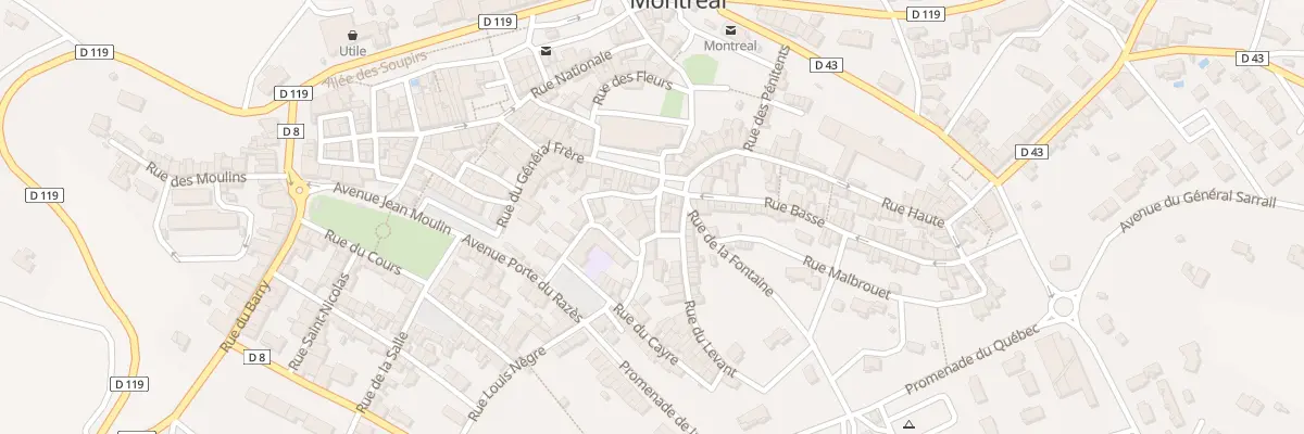 Plan du 4 Rue Lafayette à Montréal