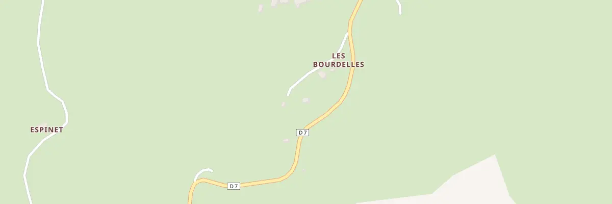 Plan du 6000 Les Bourdelles à Rouffiac