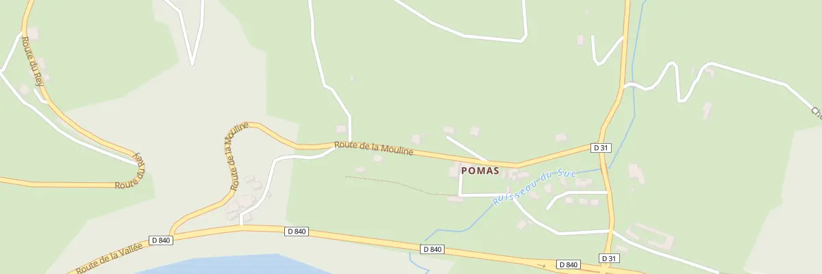 Plan du 234 Rte de La MOULINE à Cuzac