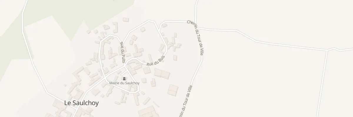 Plan du 20 Rue du Bois au Saulchoy