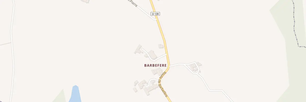 Plan du 5066 Barbefere à Trévien