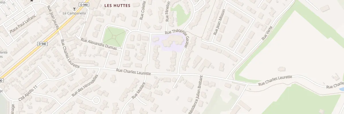 Plan du 7 Rue Théophile Gautier à Gravelines