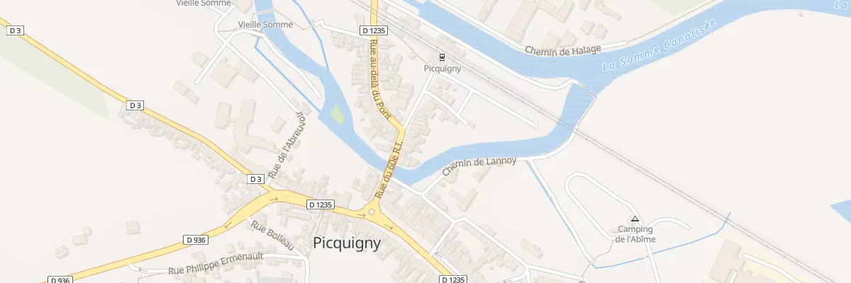 Plan du 81 Rue du 60eme R.I. à Picquigny