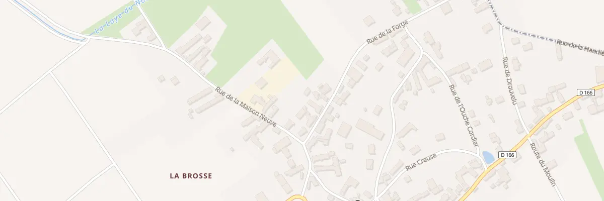 Plan du 4 Rue de la Forge à Santeau