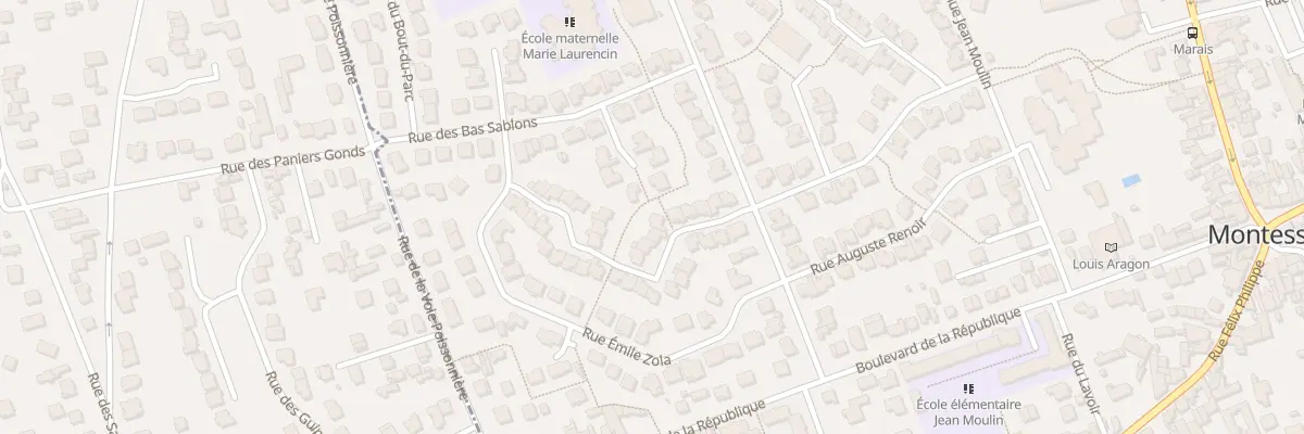 Plan du 9 Rue Anatole France à Montesson