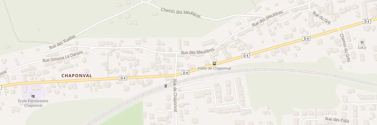 Plan du 58 Rue Marceau à Auvers-sur-Oise