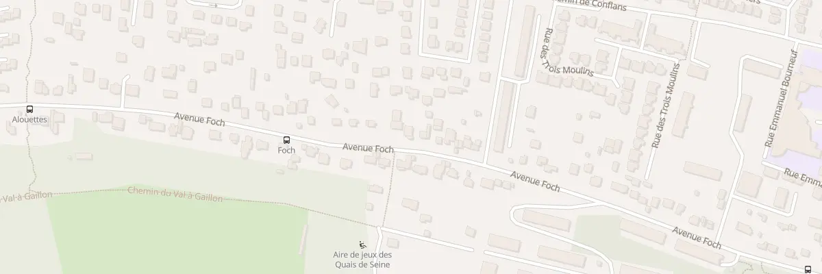 Plan du 58 Av Foch à Herblay-sur-Seine