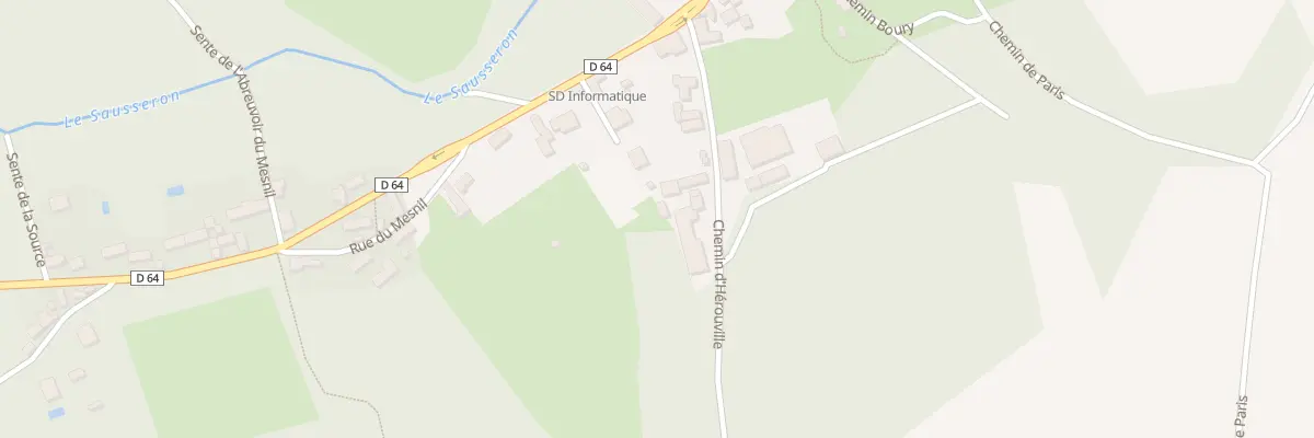 Plan du 10B Che d’Hérouville à Labbeville