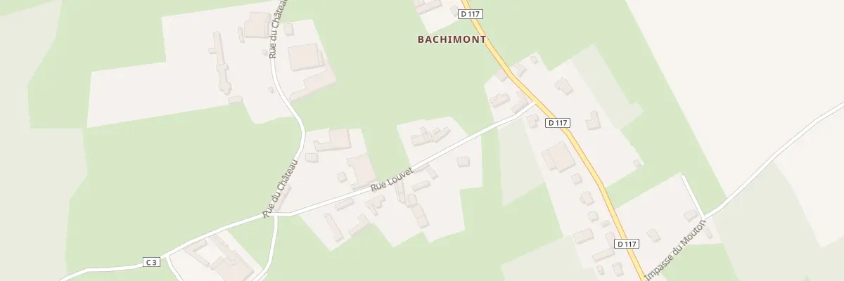 Plan du 6 Rue Louvet à Buire-au-Bois