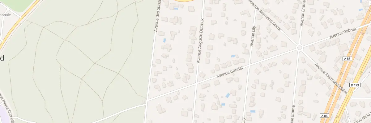 Plan du 16 Av Auguste Dutreux à La Celle-Saint-Cloud